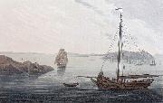 John William Edy Heliesund Harbour oil painting picture wholesale